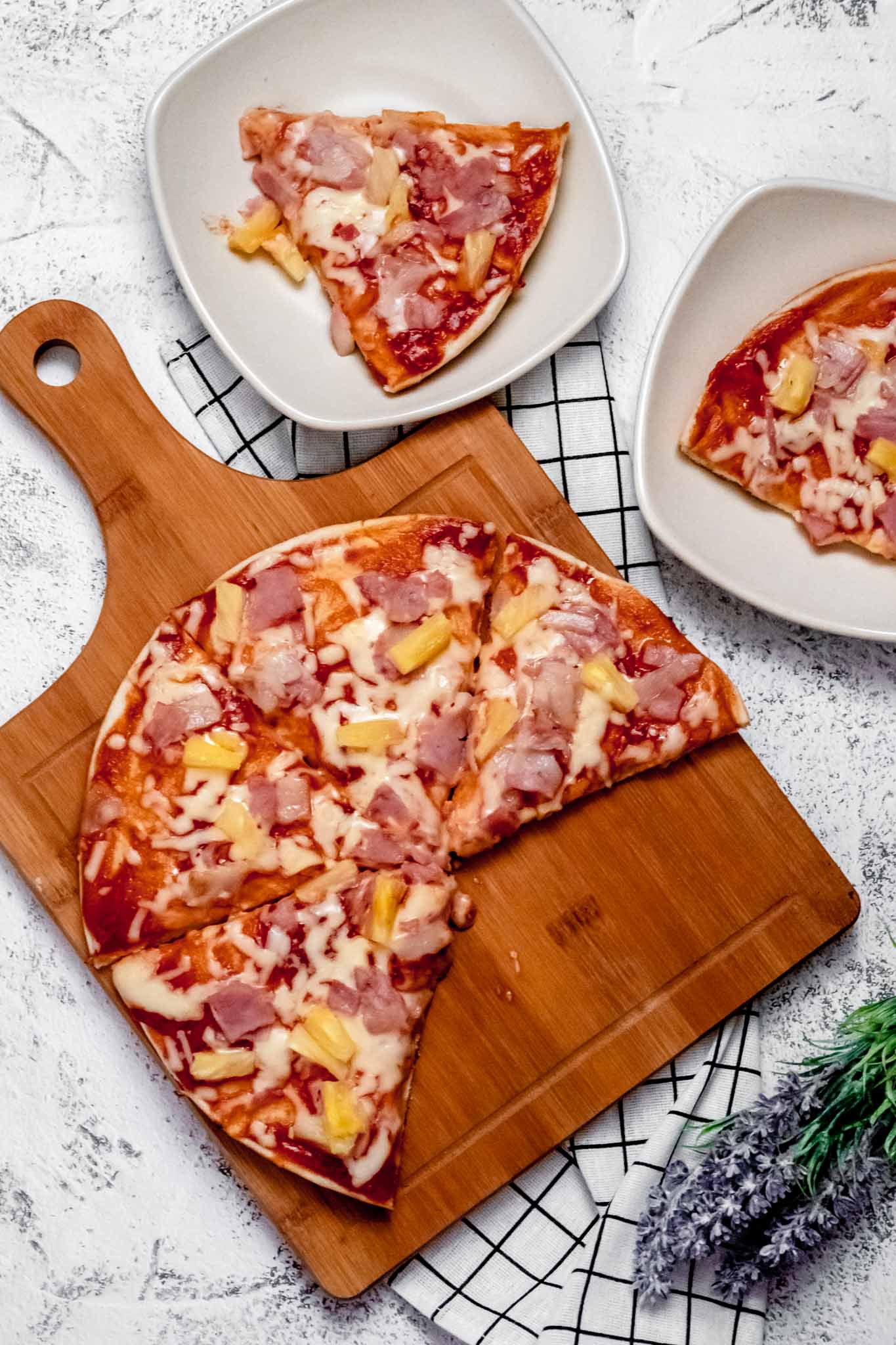 Bacon & Cheese Pizza Recipe